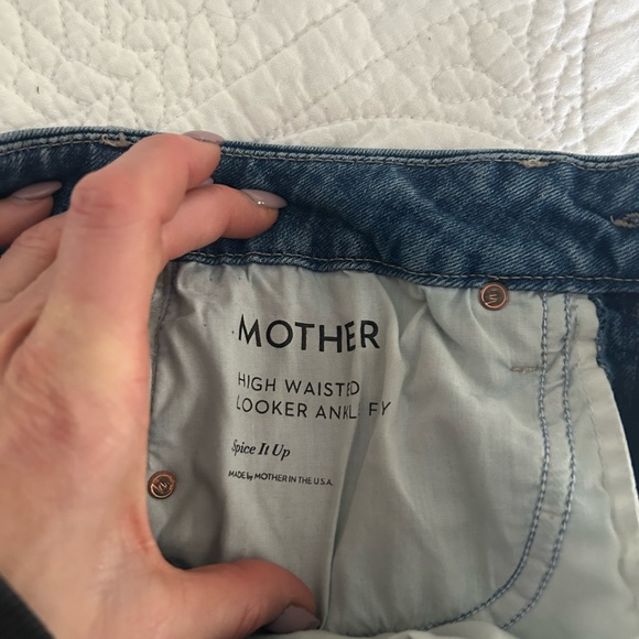 Mother Jeans high waisted Looker Ankle Fray - Picture 4 of 10